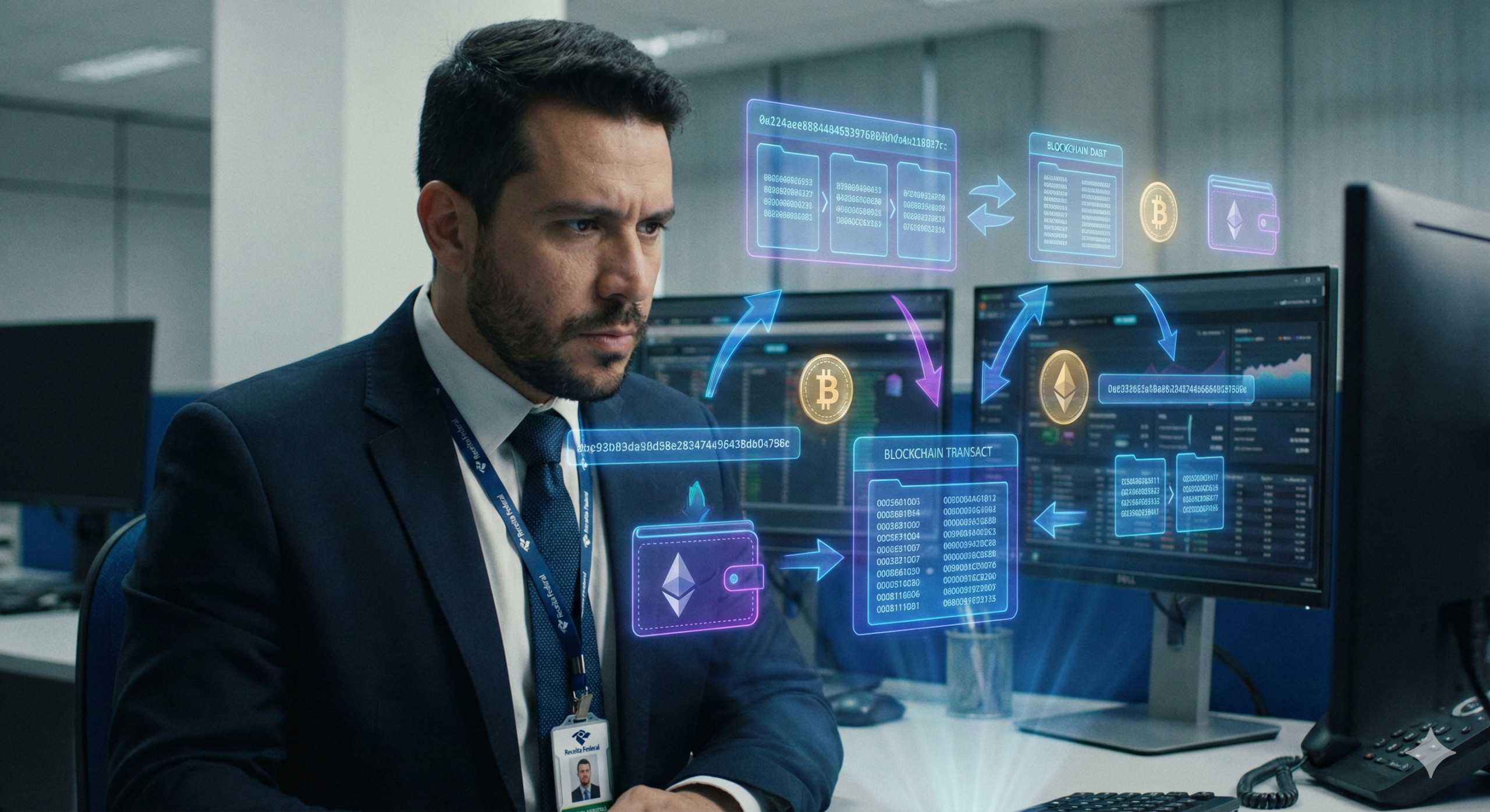 O Big Brother das Criptos: Como o novo sistema DeCripto 2026 da Receita Federal vai encontrar as moedas que você “esqueceu” de declarar
