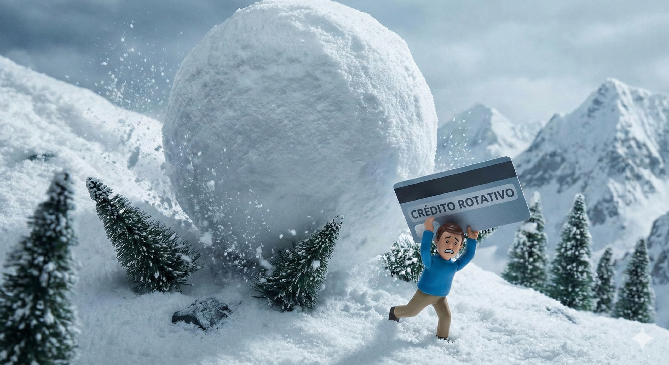 A Armadilha do Rotativo: Por que pagar o “mínimo” do cartão em 2026 é assinar um contrato de falência