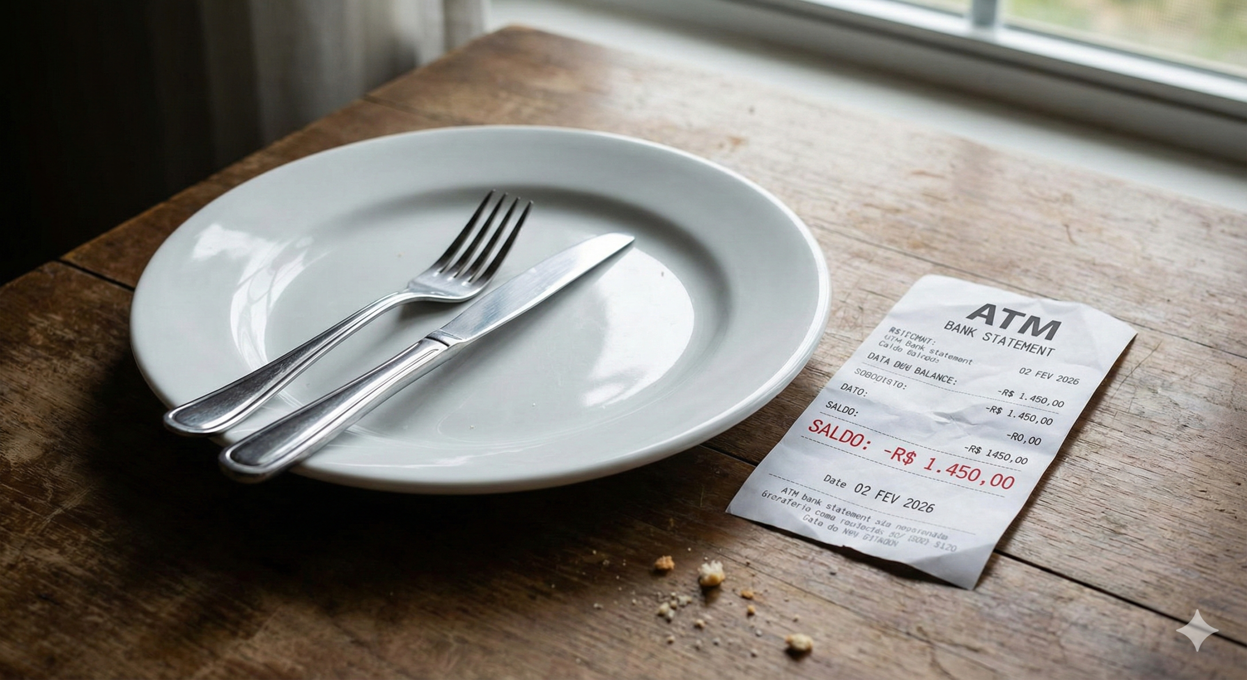 O Banco vai engolir seu salário na quinta-feira? O que fazer HOJE para garantir que sobre dinheiro para a comida